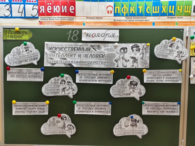 "РАЗГОВОРЫ О ВАЖНОМ". 18.11.2024 "ИСКУССТВЕННЫЙ ИНТЕЛЛЕКТ И ЧЕЛОВЕК. СТРАТЕГИЯ ВЗАИМОДЕЙСТВИЯ».